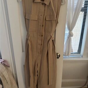 H&M Tan Jumpsuit